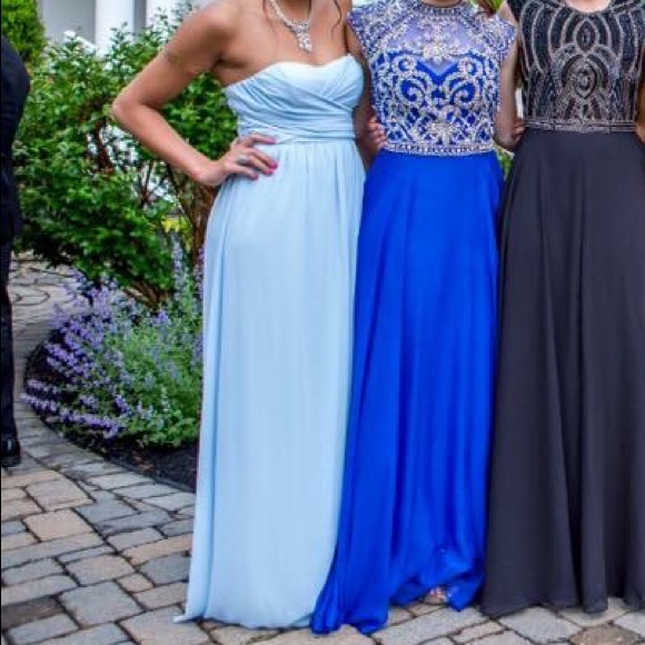 Light blue prom dress!!!! - Picture 4 of 5